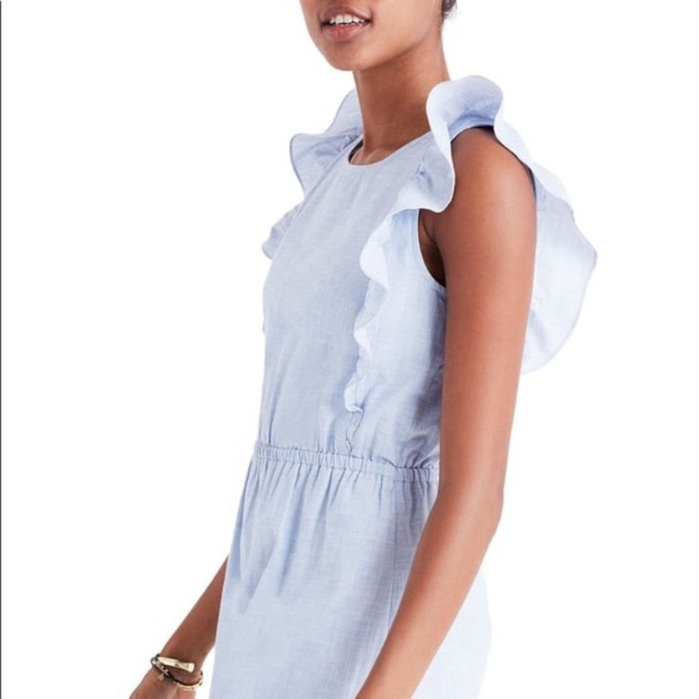 Madewell Bellflower Ruffle Dress Size 4
